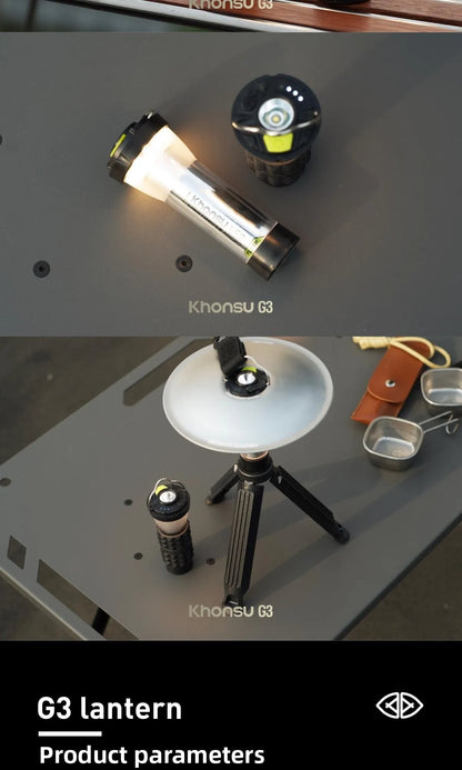3000mah GZ Lighthouse camping light Super Long Battery Life LED Camping Tent Hiking Atmosphere Lamp Tower Flashlight
