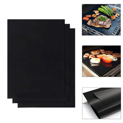 Non-Stick BBQ Grill Mat for Easy Cleanup - Smarsty
