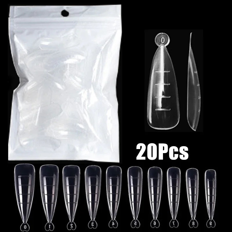 Acrylic Nail Tips Kit for Quick DIY Manicures - Smarsty