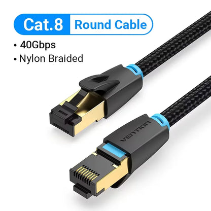 High-Speed Vention Cat8 Ethernet Cable 40Gbps - Smarsty