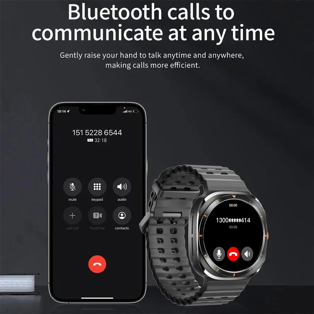 LAXASFIT GT7 Ultra Smart Watch for Fitness Tracking - Smarsty