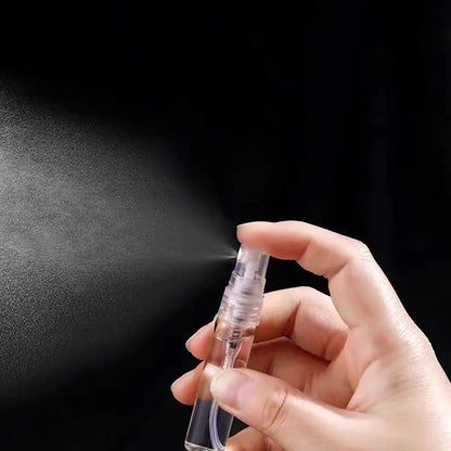 Mini Clear Glass Perfume Bottles Portable Travel Set - Smarsty