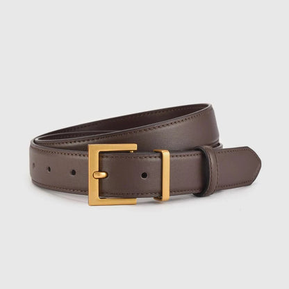 Luxury Double Genuine Leather Belt for Women - Smarsty