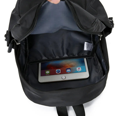 Sport Mini Men's Backpack Fashion Small Black Travel Rucksack Shoulder School Bag Canvas Designer Sports Backpacks Mochila Bags - Smarsty