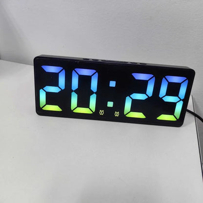 Voice Control Digital Alarm Clock with Temperature Display - Smarsty
