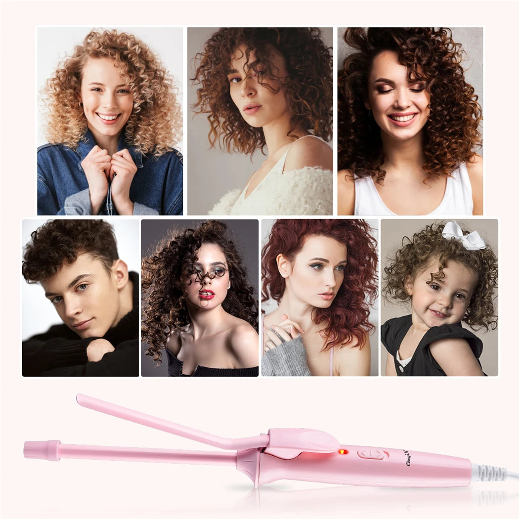 9mm Mini Hair Curling Iron for Professional Curls - Smarsty