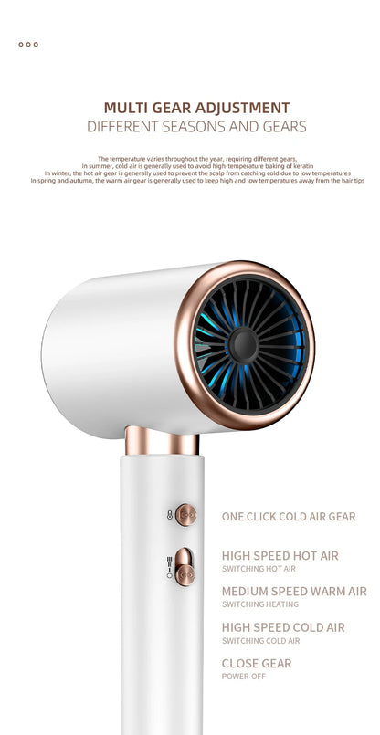 High-Speed Hair Dryer with Low Noise Technology - Smarsty