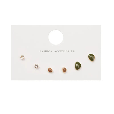 Mini S925 Silver Stud Earrings Hypoallergenic Cute Gift - Smarsty