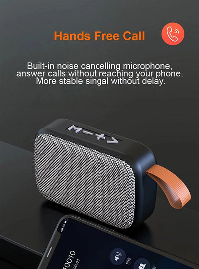 Portable Speakers Outdoor Bluetooth 5.0 Mini Oxford Loudspeaker Wireless Column 3D Stereo Music Player Surround Hifi sound Box - Smarsty