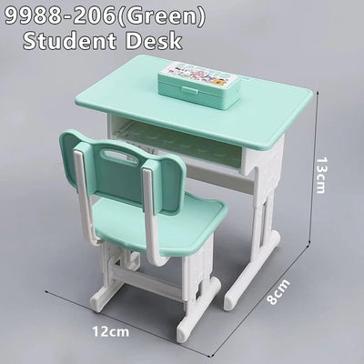 1:12 Dollhouse Miniature Cradle Crib Surround Bed Piano Table Set Furniture Kitchen Model Decor Toy Doll House Accessories by Smarsty