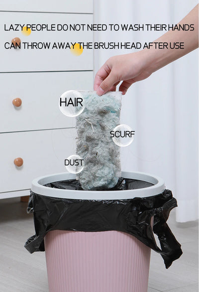 Double sided 360 ° electrostatic dust duster is used for large-scale cleaning of dust, spider webs, and disposable dust collecto - Smarsty