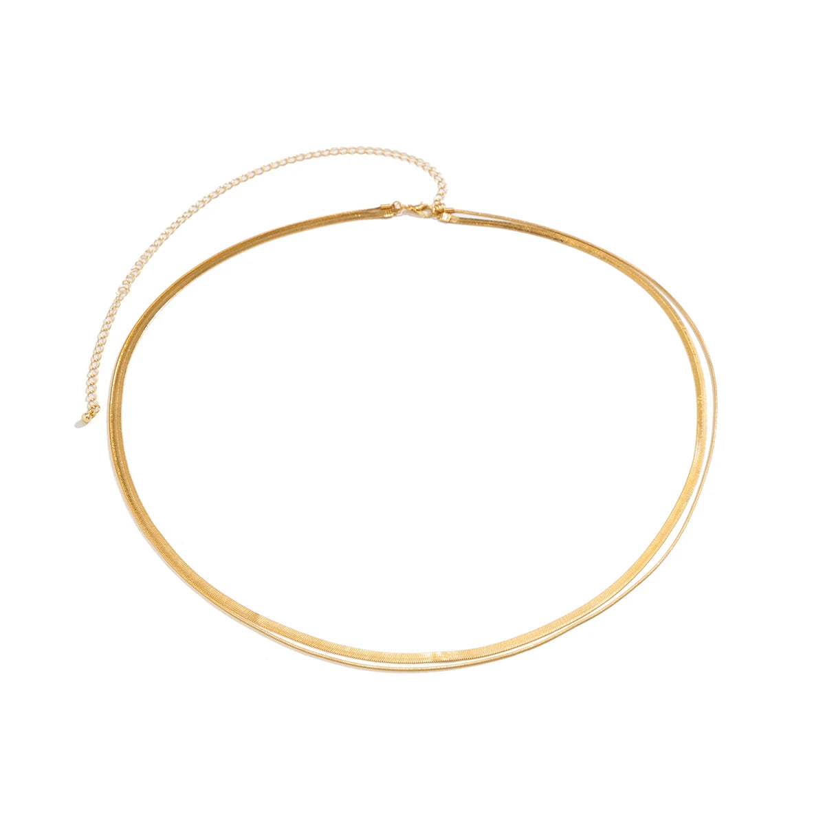 Ingemark Sexy Flat Snake Chain Waist Belt for Women - Smarsty