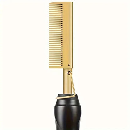 Multi Functional Electric Hair Comb Straightener for Easy Styling - Smarsty