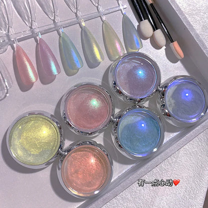 Shimmer Aurora Nail Powder Set for Stunning Manicure - Smarsty