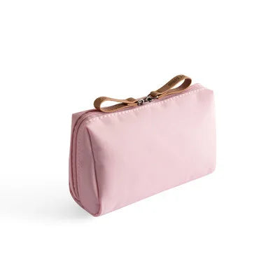 Waterproof Large Capacity Makeup Bag Multiple Colors Dacron Travel Storage Bag Partitioned Cosmetic Pouch Handbag Lipstick Pack - Smarsty
