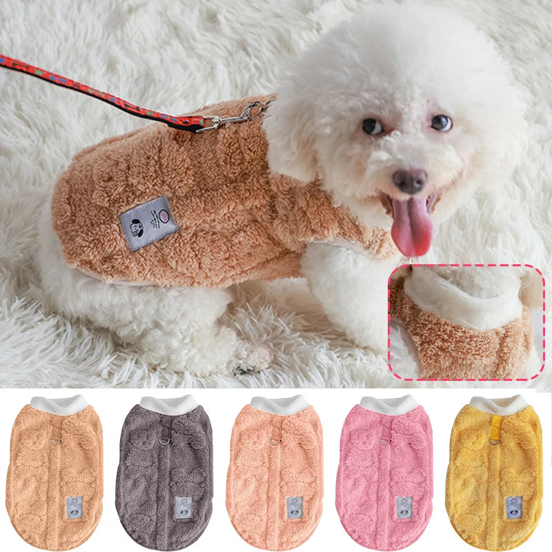Winter Warm Fleece Pullover Sweater for Small Dogs - Smarsty