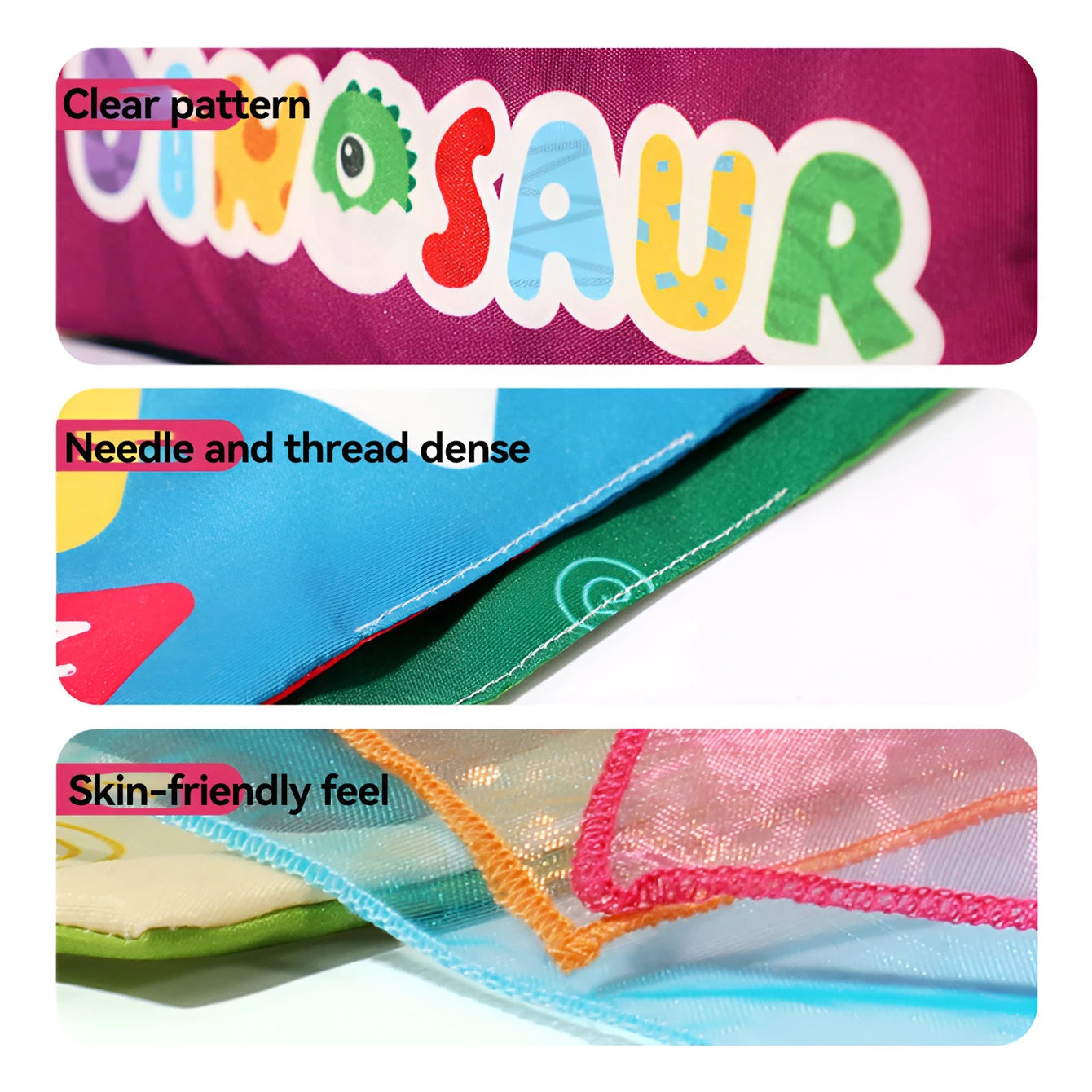 Fun Cartoon Unbreakable Cloth Book Ring Paper Tissue Box Toy by Smarsty