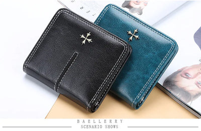 2023 New Mini Women Wallets Free Name Engraving Fashion Small Wallets Zipper PU Leather Quality Female Purse Card Holder Wallet - Smarsty