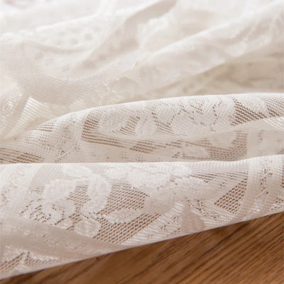 Beige Lace Tablecloth for Elegant Home Decoration - Smarsty