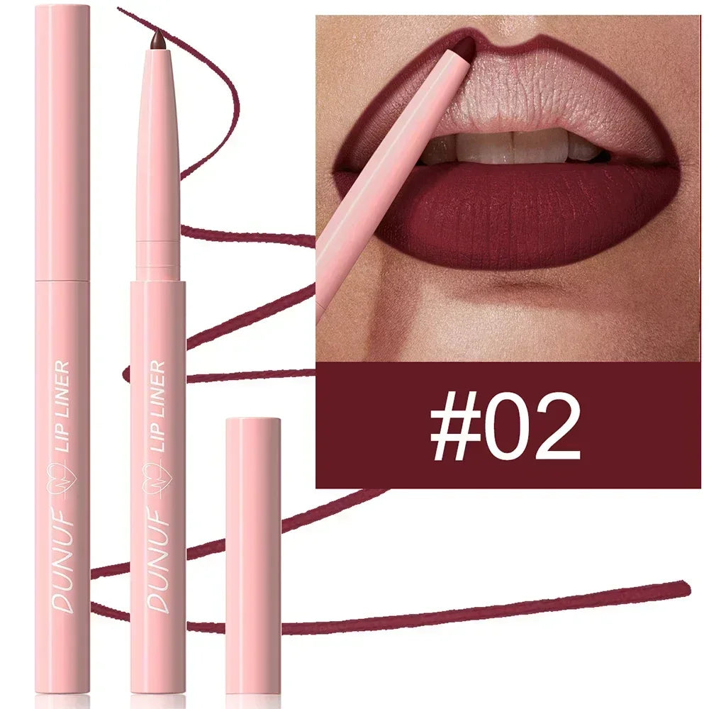 Matte Red Brown Lip Liner Pencil for Plump Lips - Smarsty