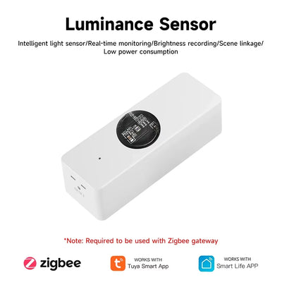 Tuya ZigBee Light Sensor for Smart Home Automation - Smarsty
