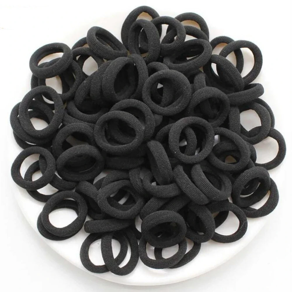 Girls Colorful Elastic Hair Bands Non Slip Soft Ties - Smarsty