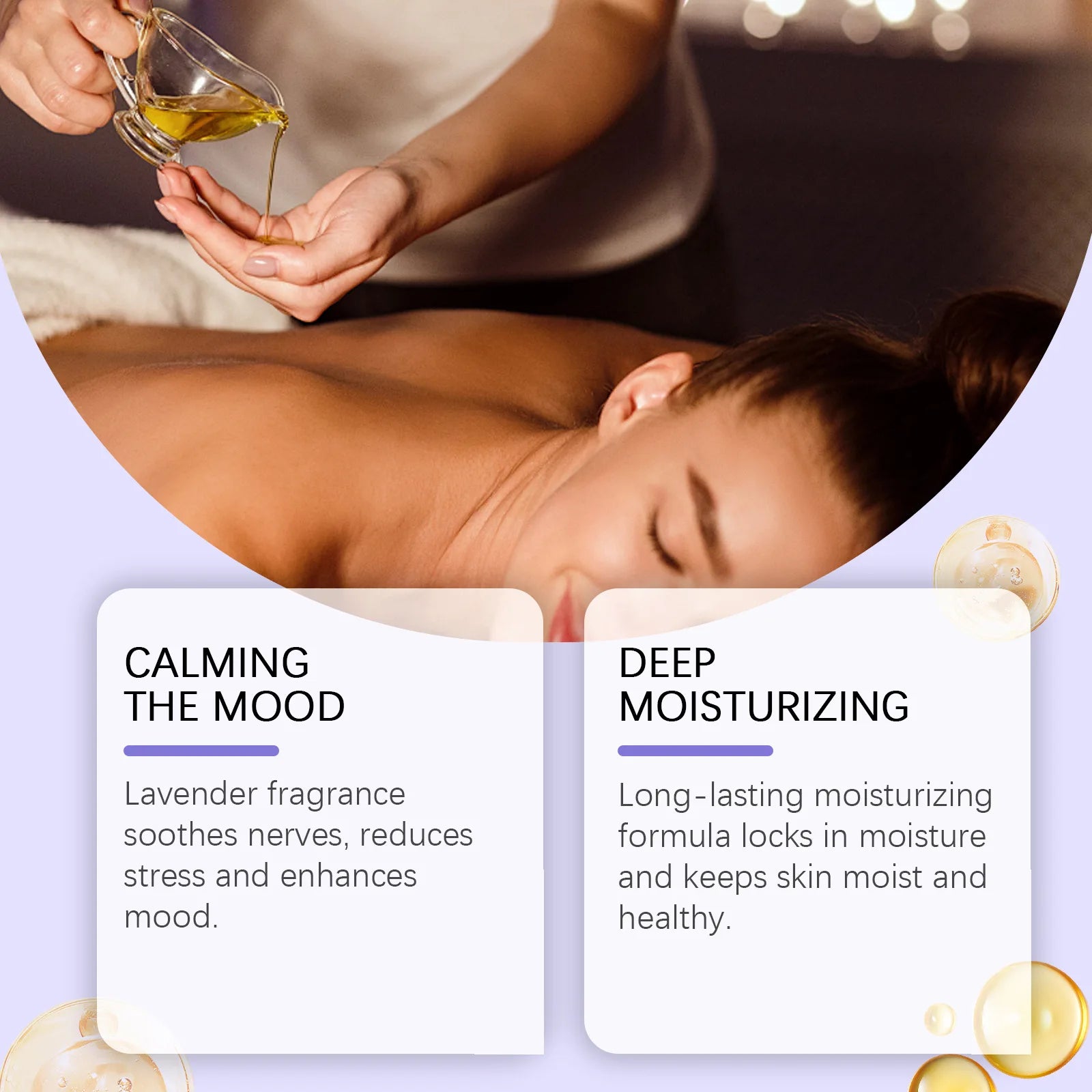 OceAura Lavender Essential Oil for Stress Relief and Better Sleep - Smarsty