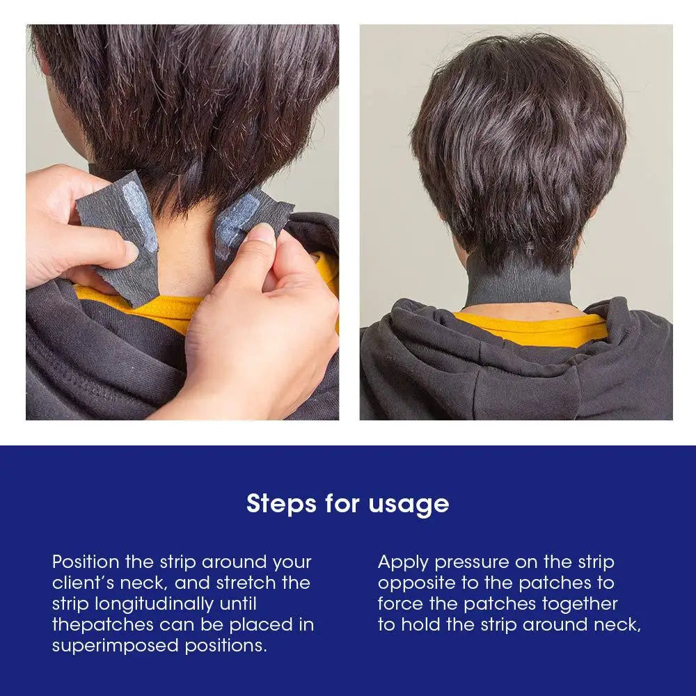 5 Pcs Disposable Hairdresser Neck Strips for Comfortable Haircuts - Smarsty