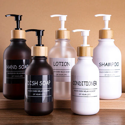 Liquid Soap Dispenser Bottle for Shampoo and Lotion - Smarsty