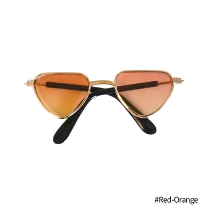 Vintage Round Dog Sunglasses for Stylish Pet Photos - Smarsty