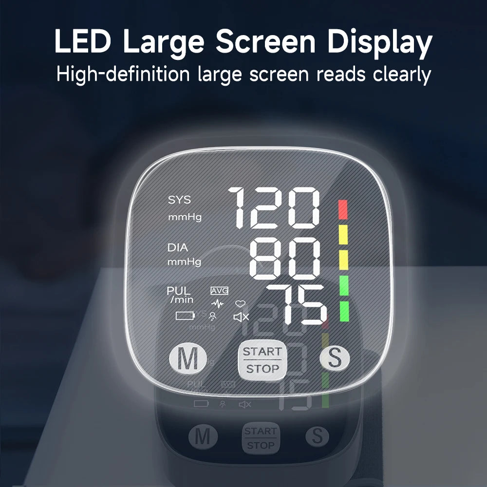 Yongrow Rechargeable Digital Wrist Blood Pressure Monitor - Smarsty