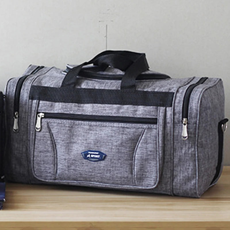 Oxford Waterproof Travel Bag For Men Large Capacity Duffle - Smarsty