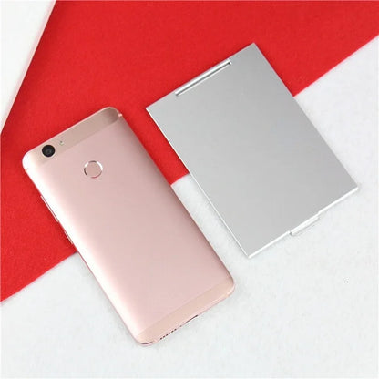 Portable Aluminum Folding Makeup Mirror for Travel - Smarsty