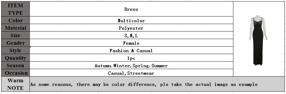 Lace Trim Sexy Backless Party Club Birthday Maxi Y2K Dress for Women Summer 2024 Sleeveless Bodycon Split Long Dresses Outfits