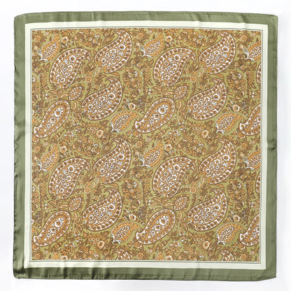 Silk Square Scarf for Women Summer Head Wrap - Smarsty