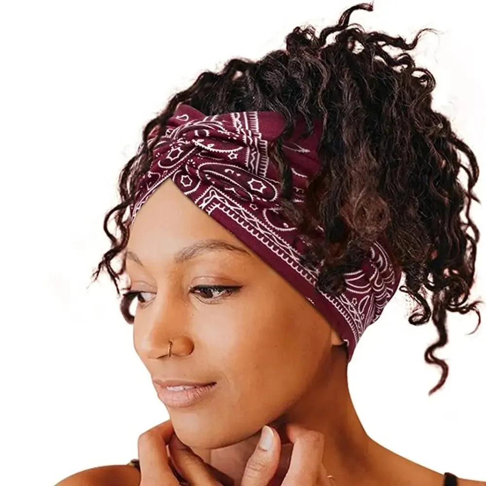 Extra Large Twisted Wide Headband For Women Comfort - Smarsty