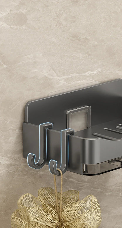 Wall Mounted Soap Holder with Double Drainage Design - Smarsty