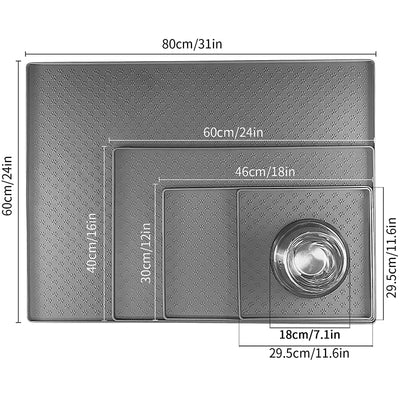 Waterproof Pet Placemat for Easy Feeding Cleanup - Smarsty