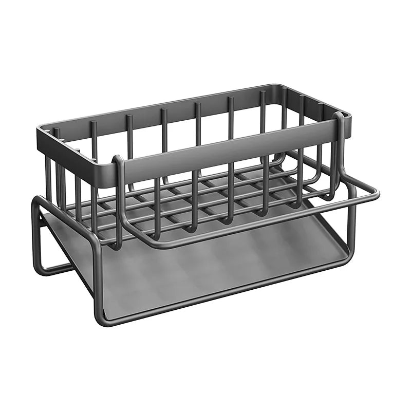 Stainless Steel Kitchen Sink Drain Rack Organizer - Smarsty