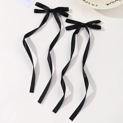 Fabric Hair Bow Clips Set for Women and Girls - Smarsty