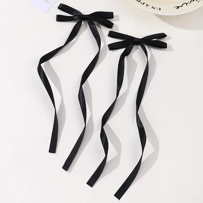 Fabric Hair Bow Clips Set for Women and Girls - Smarsty