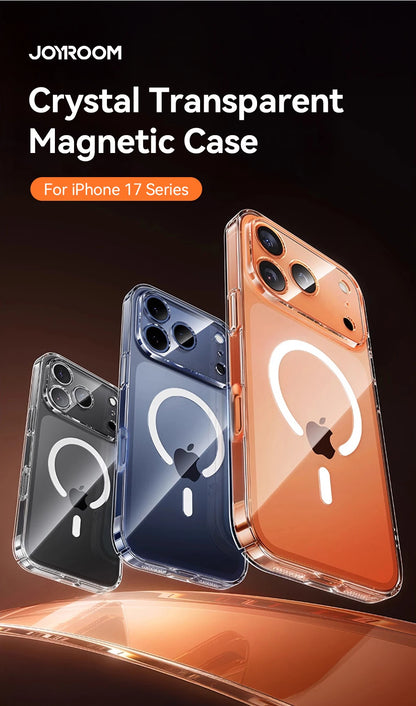 Magnetic Clear Case For iPhone Anti Yellowing - Smarsty