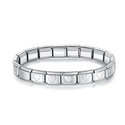 Hapiship Stainless Steel Charm Bracelet Women - Smarsty