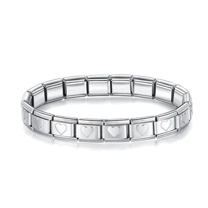 Hapiship Stainless Steel Charm Bracelet Women - Smarsty