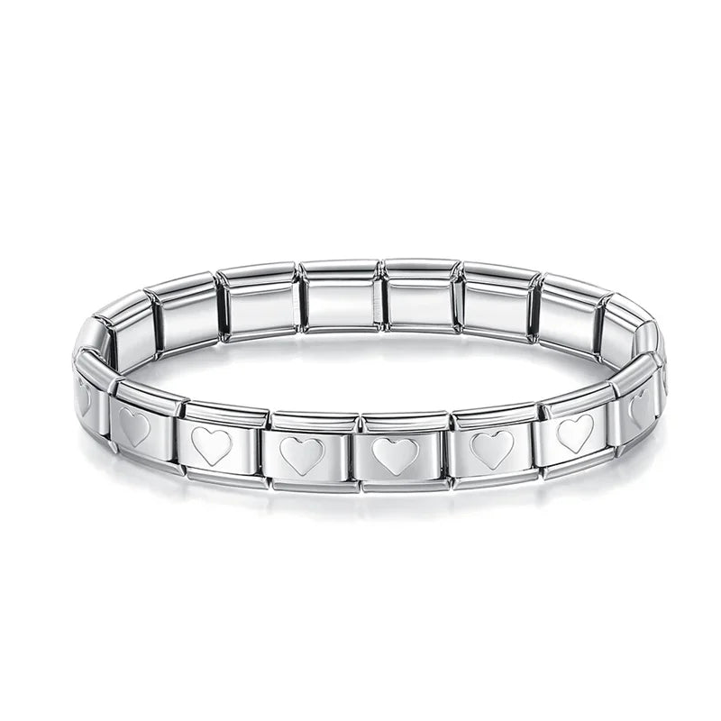 Hapiship Stainless Steel Charm Bracelet Women - Smarsty