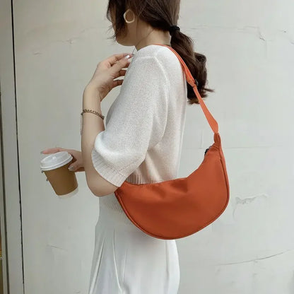 Women Backpack PU Leather Crossbody Bag With Zipper - Smarsty