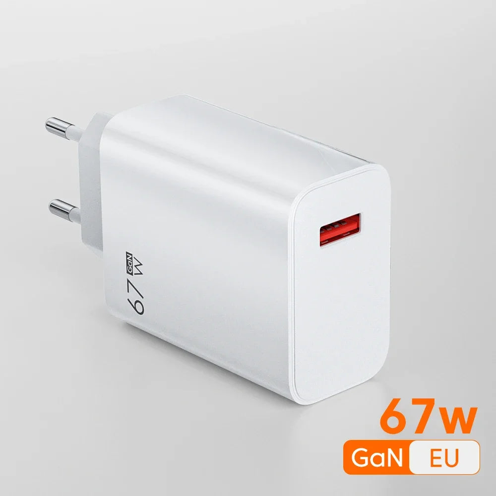 67W USB C Fast Charger With Cable For Android Phones - Smarsty