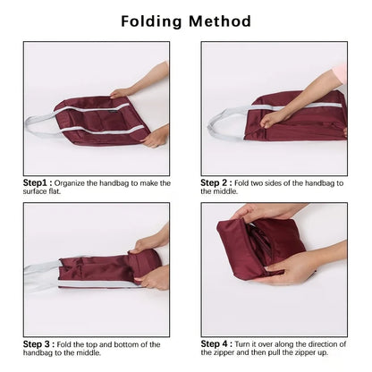 Foldable Large Capacity Travel Bag With Expandable Design - Smarsty