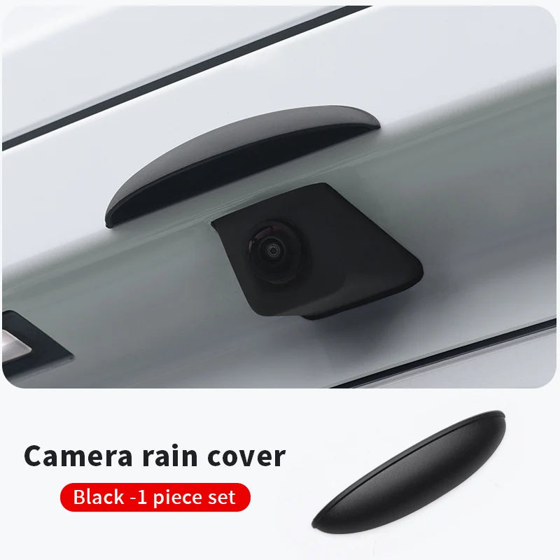 Car Reversing Rear Camera Rain Cover ABS Rain-Proof Car Reverse Camera Rain Shade Cover Waterproof Shield Car Exterior Accessory - Smarsty
