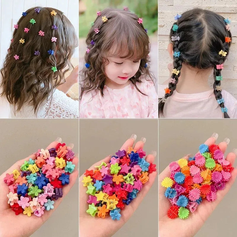 50 Piece Minimalist Hair Claw Clips for Effortless Styling - Smarsty